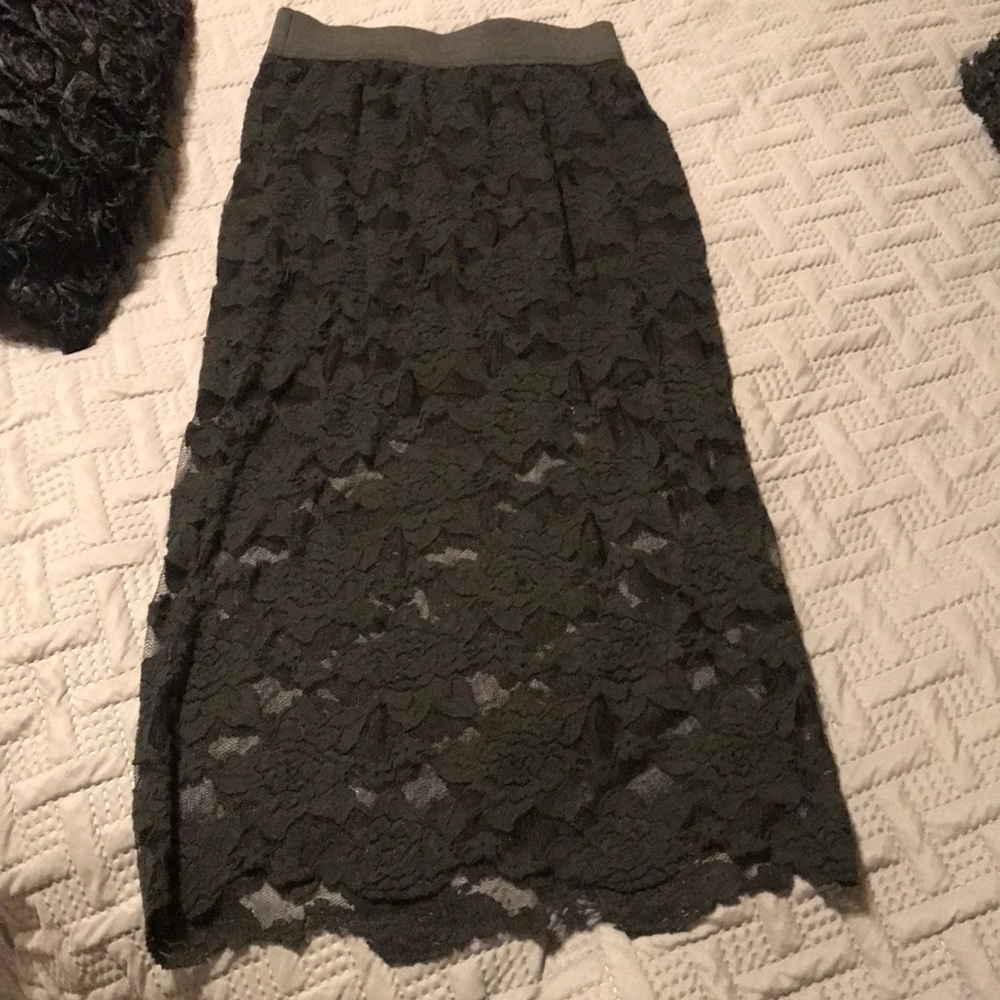 Free People Lace Skirt